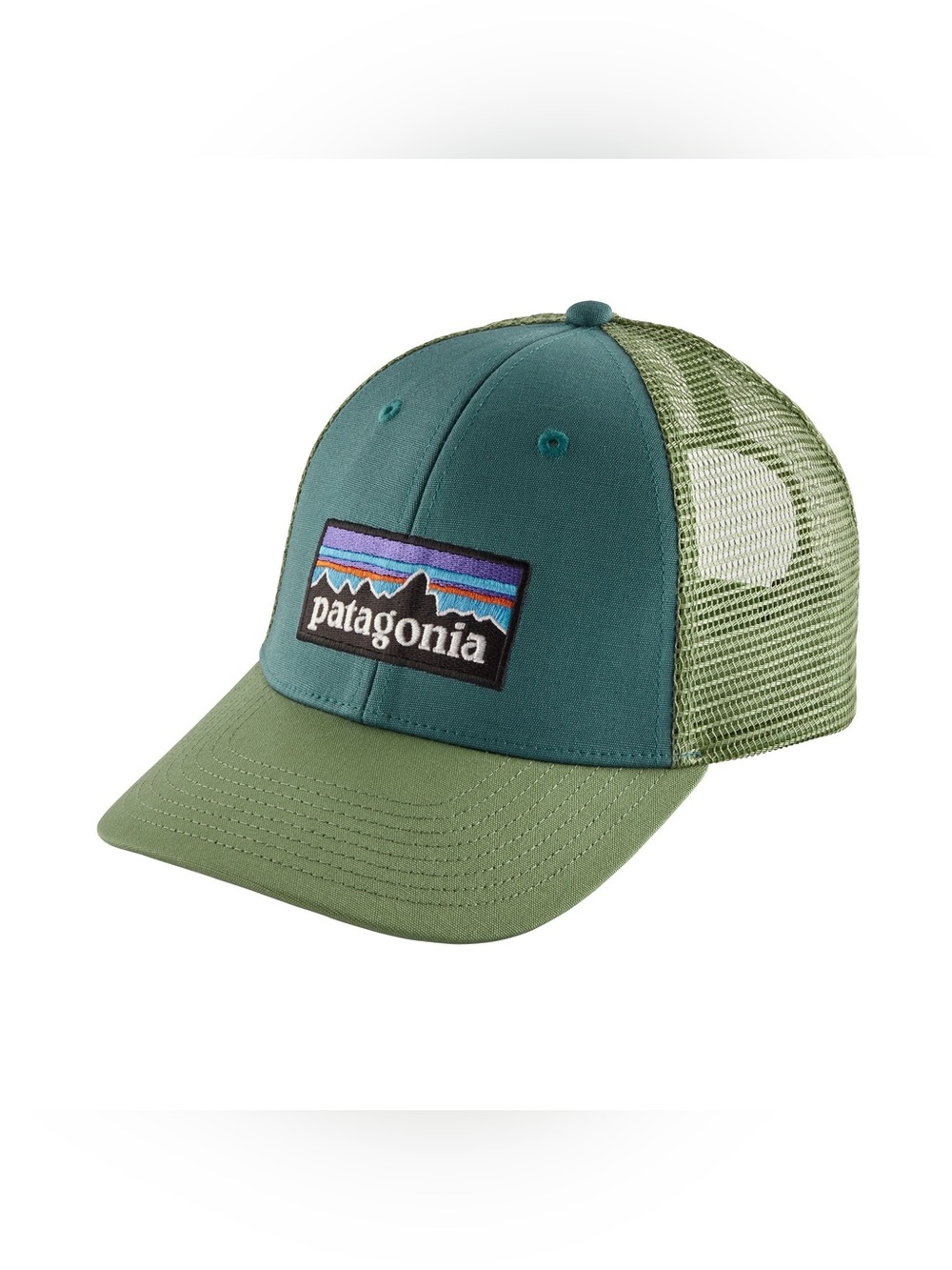 PATAGONIA P-6 LOGO LOPRO TRUCKER HAT/TASMANIAN TEAL